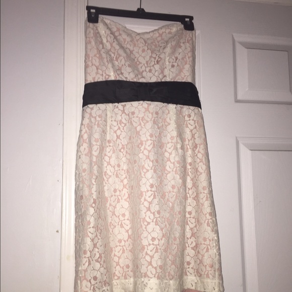 Forever 21 Dress - Pink Dress with White Lace