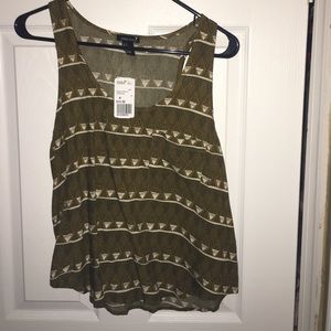 Aztec tribal print tanktop