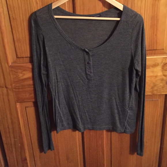 Grey Brandy Melville Top💕