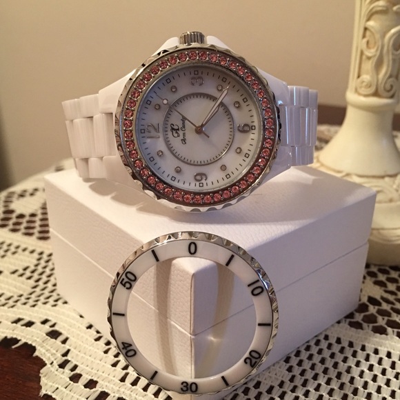 White Ceramic Watch by Arm Candy