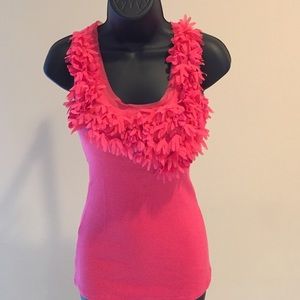 💋NWOT Cutest INC tank top with flowers
