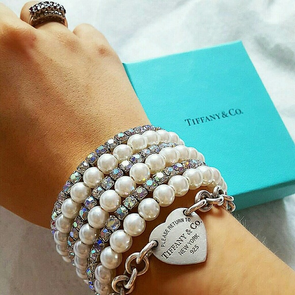 AUTHENTIC Return to Tiffany Heart Tag Bracelet