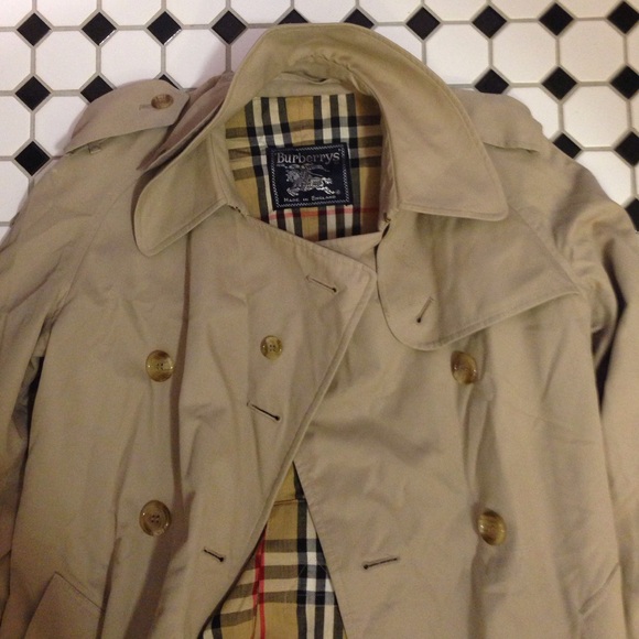 Vintage Burberry rain coat