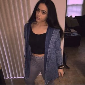 Long Denim Jacket