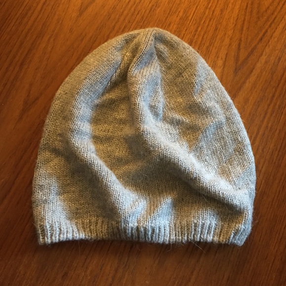 Gray beanie