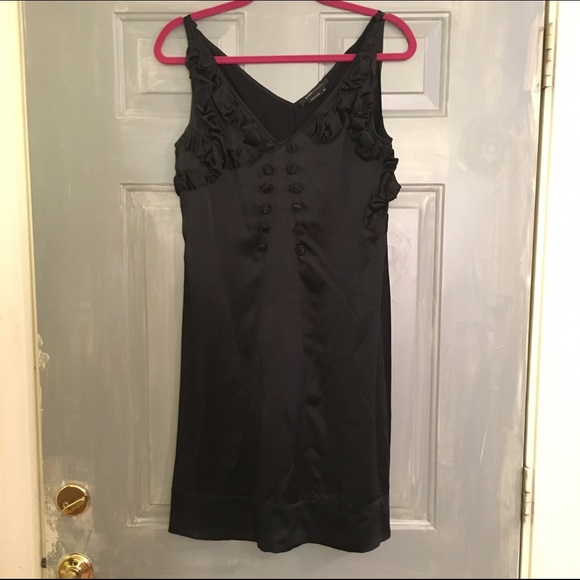 Chic, Cozy Silk LBD by BCBG Maxazria - Picture 4 of 4