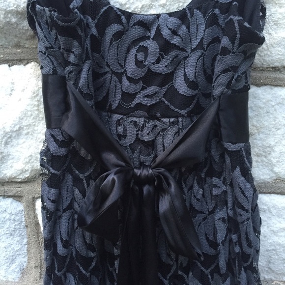 Party dress w lace overlay by Aqua - Picture 3 of 4