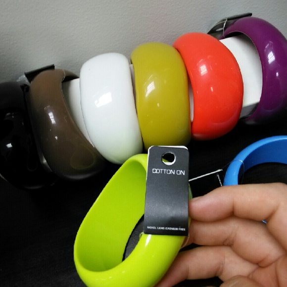 Colored bangles lot - Picture 2 of 3