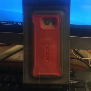 Melon pink s7 case
