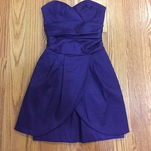 Dark purple formal dress