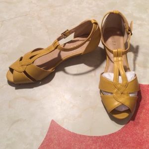 Chelsea Crew Florence Low Wedge Ankle Strap Sandal