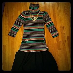 3/4 Sleeve Turtleneck