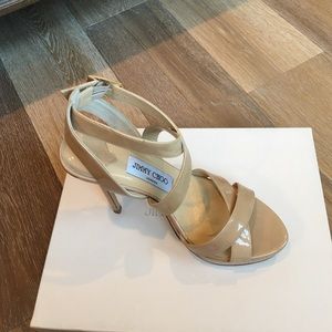 Jimmy Choo nude heels