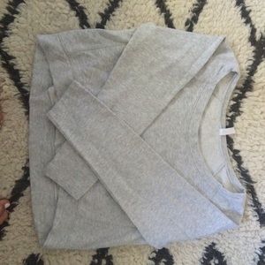 work out sweatshirt top. gap size small
