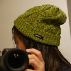 Green Beanie