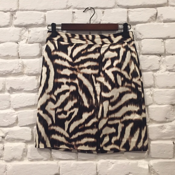 Animal print Ann Taylor skirt 0P - Picture 5 of 8