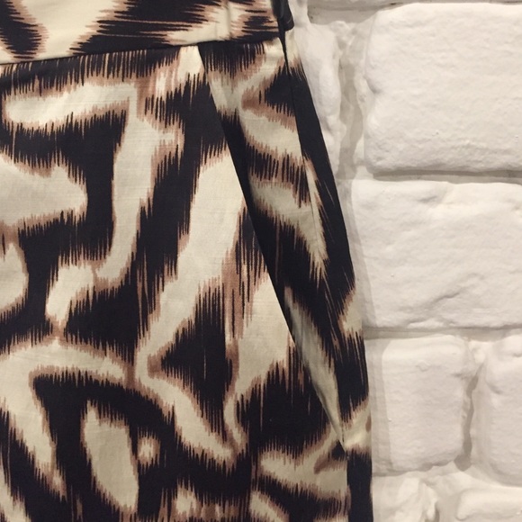 Animal print Ann Taylor skirt 0P - Picture 6 of 8