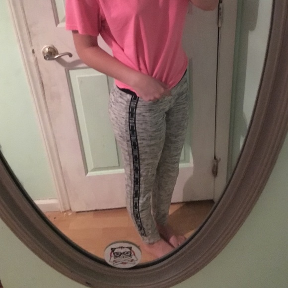 Grey joggers