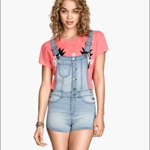 H&M Overall shorts.
