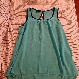 Turquoise Willi Smith Top