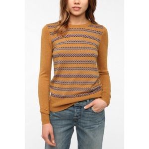 Light brown striped sweater