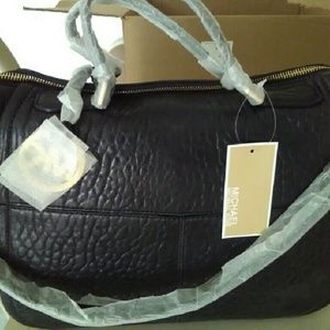 Black leather Michael Kors bag