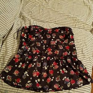 American Eagle Floral Tube Top