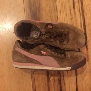 Puma suede sneakers
