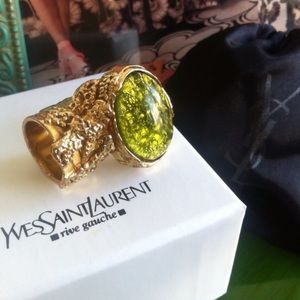 AUTHENTIC YSL arty ring, size 6