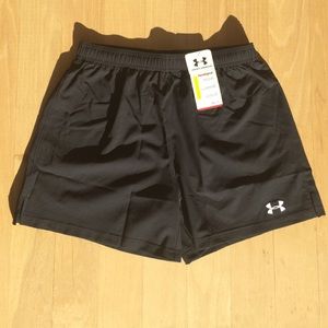 Unused Under Armour women's soccer shorts