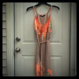 French connection sequined cocktail dress, size 8