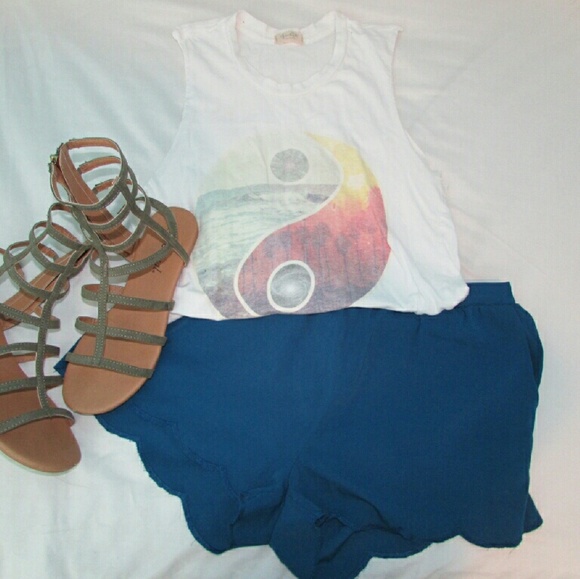 Ying Yang Muscle Tee ONE SIZE FITS ALL