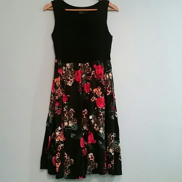 Floral tank dress