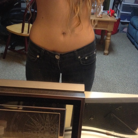 Faded black FreePeople skinnys