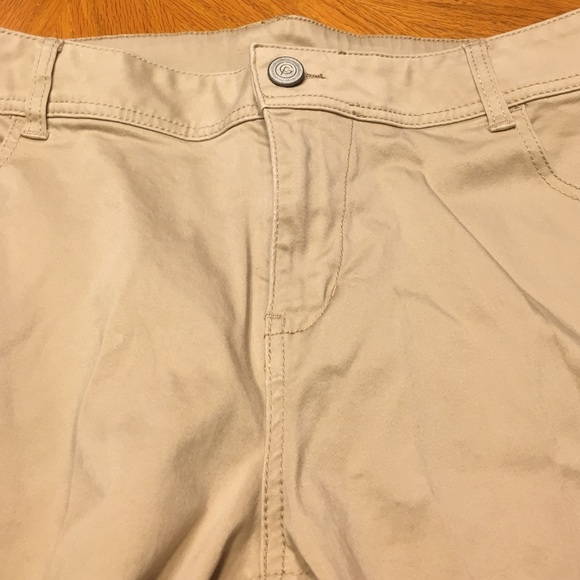 Not For Sale-on hold! Lane Bryant Khaki Capris
