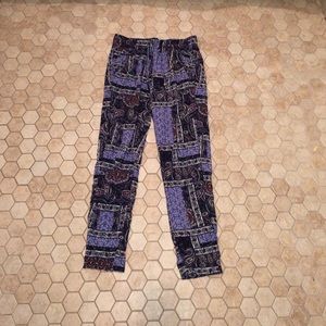Paisley funky pants
