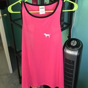 Pink work out tank