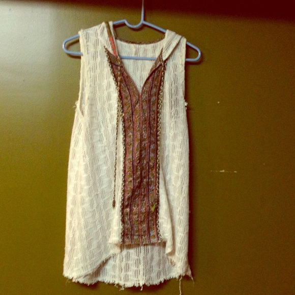 FreePeople hooded tank / swimsuit cover