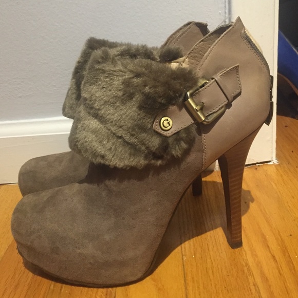 Guess Booties Size 9.5 - Worn Only Once Like New! - image 1