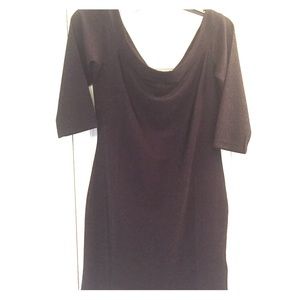 H&M Black Sparkly Party Dress