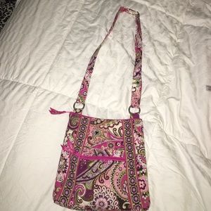 Vera Bradley very berry paisley hipster bag