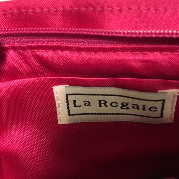 Pink Satin La Regale Clutch - Picture 3 of 3