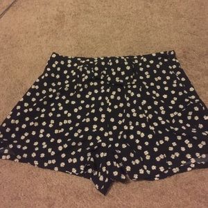 Floral Flowy Shorts