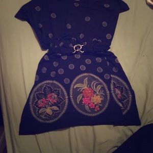 Forever 21 navy blue dress