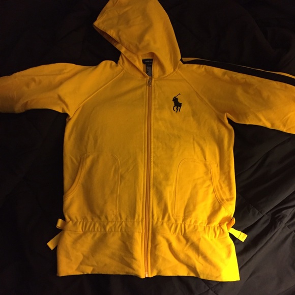 AUTHENTIC RALPH LAUREN ZIP HOODIE JUNIORS XL - 16