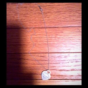 Tiffany heart necklace