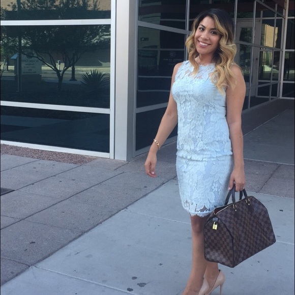 Adrianna Papell Embellished Lace Cocktail Dress
