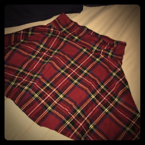 Plaid Skirt