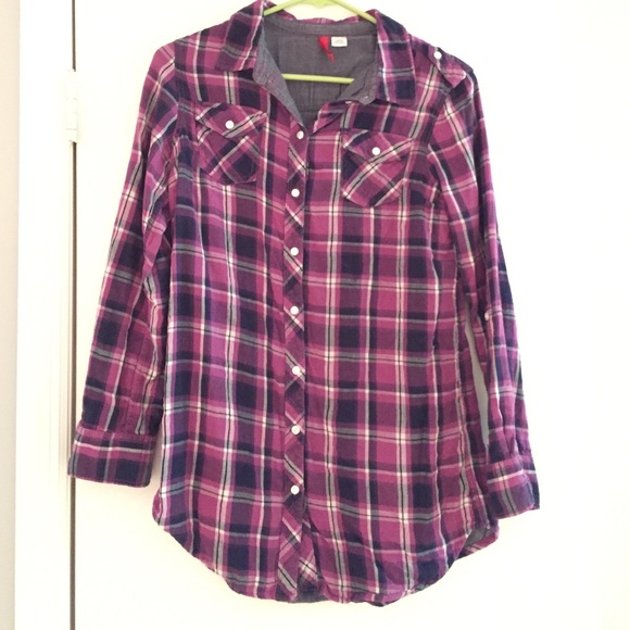 H&M plaid shirt - Size 6