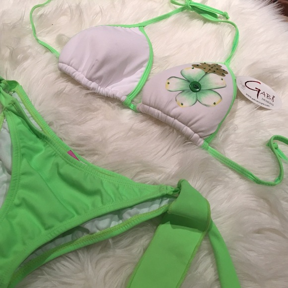Gabi Design 2 Piece string Bikini - Picture 2 of 4